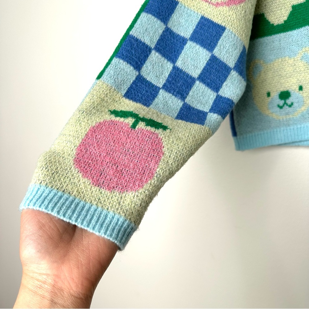 Dreamers Multicolor Patterned Sweater - Picture 6 of 11
